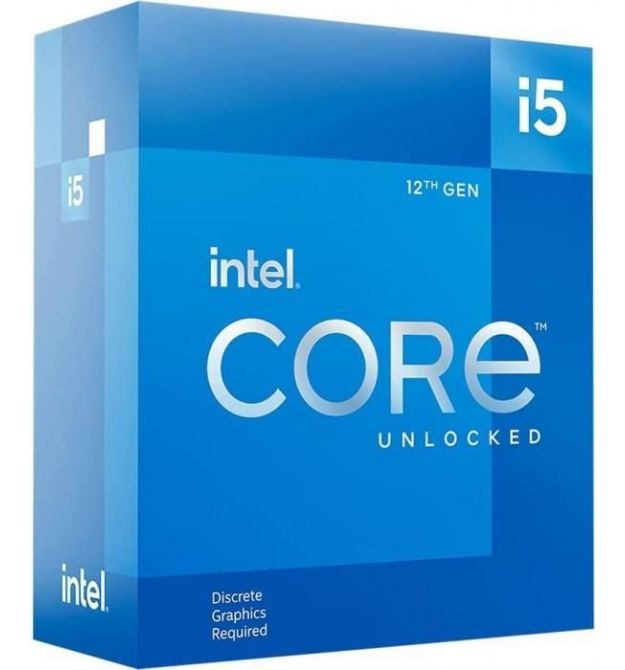 Intel ЦПУ Core i5-12600KF 10C/16T 3.7GHz 20Mb LGA1700 125W w/o graphics Box