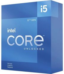Intel ЦПУ Core i5-12600KF 10C/16T 3.7GHz 20Mb LGA1700 125W w/o graphics Box