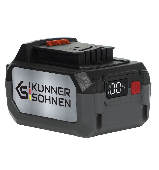 Könner & Söhnen Аккумулятор KS 20V4-1, 20В, 4А·час, 0.79кг