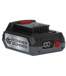 Könner & Söhnen Аккумулятор KS 20V2-1, 20В, 2А·ч, 0.47кг