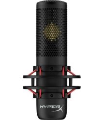 HyperX Микрофон геймерский ProCast, Bi, 3-pin XLR, no cable, з поп-фільтром, черный