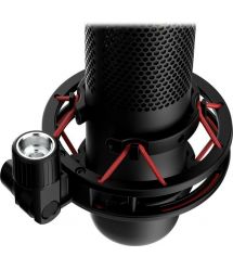 HyperX Микрофон геймерский ProCast, Bi, 3-pin XLR, no cable, з поп-фільтром, черный