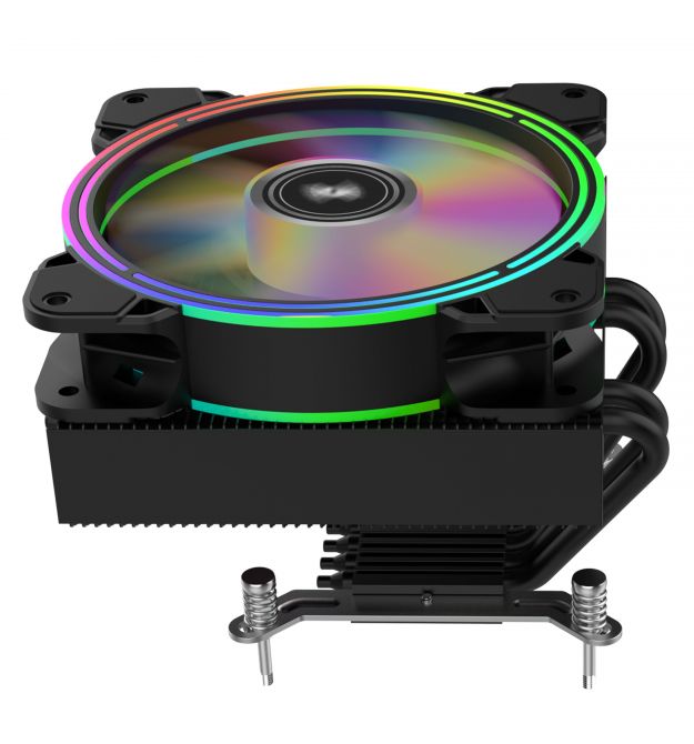 Процессорный кулер 2E GAMING Air Cool AC120T4-ARGB, 4pin PWM, 3pin+5VARGB, TDP 130W
