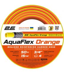 2E Шланг садовий AquaFlex Orange 3/4" 50м 4 шари 20бар -10…+60°C