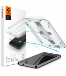 Spigen Стекло для Samsung Galaxy S24, tR EZ Fit HD, (2 Pack)