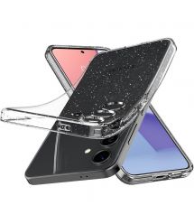 Spigen Чехол для Samsung Galaxy S24+, Liquid Crystal Glitter, Crystal Quartz