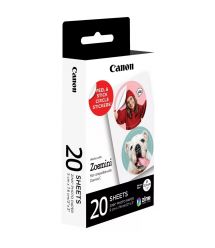 Бумага Canon ZINK™ 1.3" в виде круглых наклейок, 20 л.