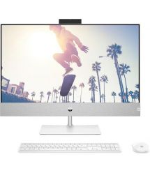 HP Комп'ютер персональний моноблок Pavilion 27" FHD IPS AG, Intel i5-13400T, 16GB, F512GB, UMA, WiFi, кл+м, DOS, білий