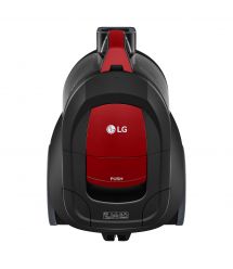 LG Пылесос контейнерный, 650Вт, конт пыль -1.1л, турбо-щетка Pet Brush, красный