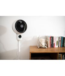 ARDESTO Вентилятор напольный, 50Вт, пульт ДУ, дисплей, черно-белый