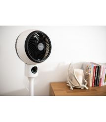 ARDESTO Вентилятор підлоговий, 50Вт, пульт ДК, дисплей, чорно-білий