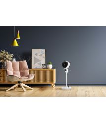 ARDESTO Вентилятор підлоговий, 50Вт, пульт ДК, дисплей, чорно-білий