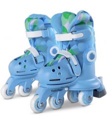 YVolution Роликові ковзани Twista, розмір 30-34, блакитний