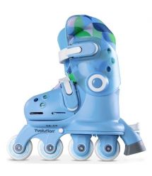YVolution Роликові ковзани Twista, розмір 30-34, блакитний