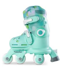 YVolution Роликові ковзани Twista, розмір 30-34, салатовий