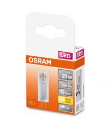 Лампа Osram Led G4 1.8Вт 2700К 200Лм PIN20 12В (4058075431966) Лампа Osram Led G4 1.8Вт 2700К 200Лм PIN20 12В (4058075431966)