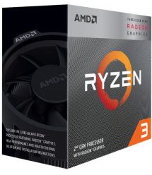 AMD Ryzen 3[ЦПУ Ryzen 3 3200G 4C/4T 3.6/4.0GHz Boost 4Mb Radeon Vega 8 GPU Picasso AM4 65W Box]