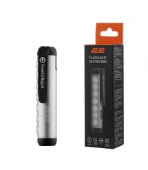 2E Ліхтар ручний акумуляторний, USB-C, 500мАг, 300лм, 3Вт, 4 функції освітлення