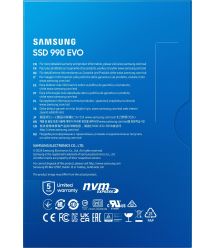 Samsung Накопитель SSD M.2 2TB PCIe 4.0 990EVO