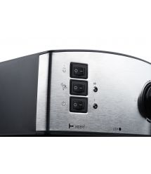 ARDESTO Кофеварка рожковая Steel Collection 1.6л, молотый, ручной капучинатор, серебристо-черный