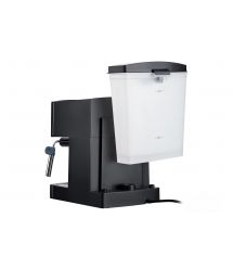 ARDESTO Кофеварка рожковая Steel Collection 1.6л, молотый, ручной капучинатор, серебристо-черный