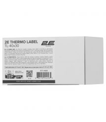 2E Термоетикетка TL-40x30 (3 рулони)