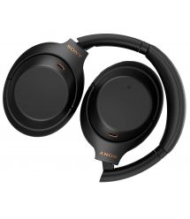 Sony Наушники Over-ear WH-1000XM4 BT 5.0, ANC, Hi-Res, AAC, LDAC, Wireless, Mic, Черный