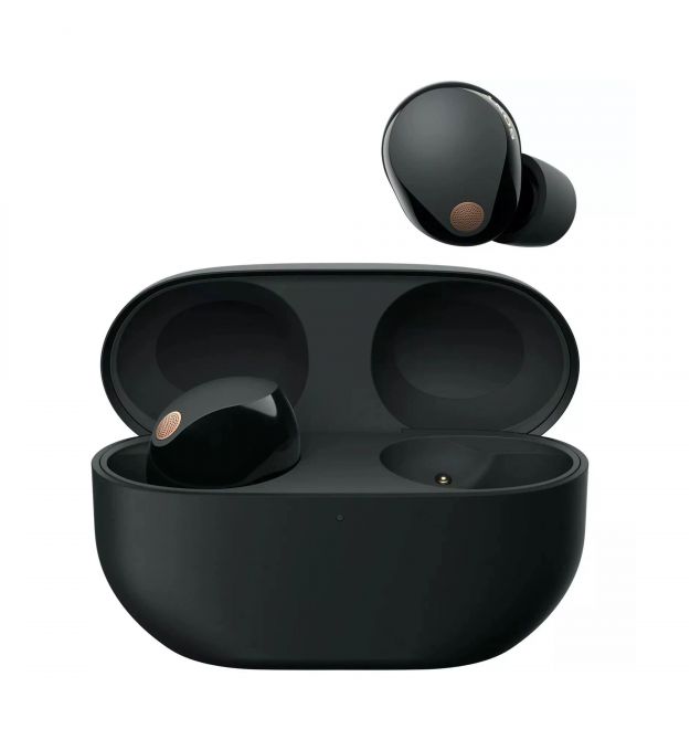 Sony Наушники TWS WF-1000XM5 BT 5.3, ANC, Hi-Res, IPX4, SBC, AAC, LDAC, LC3, Черный