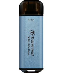 Transcend Портативный SSD 2TB USB 3.1 Gen 2 Type-C ESD300 Blue