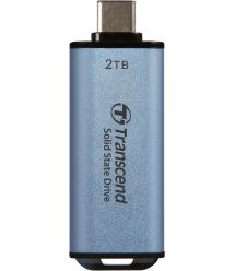 Transcend Портативный SSD 2TB USB 3.1 Gen 2 Type-C ESD300 Blue