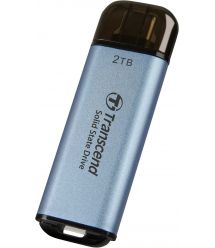 Transcend Портативний SSD 2TB USB 3.1 Gen 2 Type-C ESD300 Blue