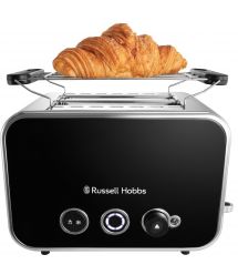 Russell Hobbs Тостер Distinctions 2-Slice, 1670Вт, пластик, підігрів, розморозка, чорний