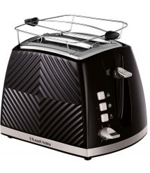 Russell Hobbs Тостер 26390-56 Groove, чорний