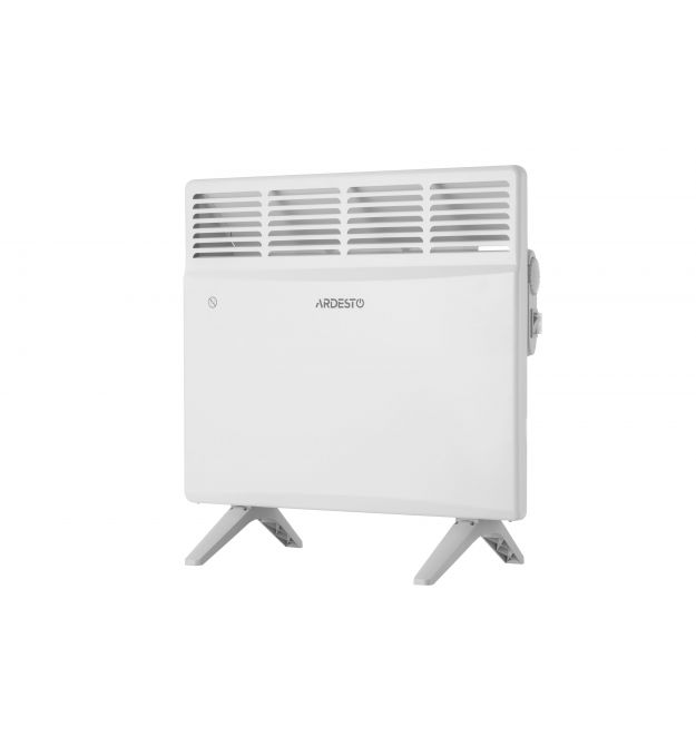 ARDESTO Конвектор электрический CH-1000MCW, 1000 Вт, 10 м2, закрытый нагрев. элемент, IP24, мех. упр-ние, белый