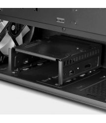 SilverStone Корпус FARA FAV1MB-PRO, без БП, 2xUSB3.0, 2xUSB2.0, 1x120mm ARGB fan, TG Side Panel, ATX, Black