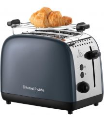 Russell Hobbs Тостер Colours Plus, 1600Вт, нержав., підігрів,разморозка, сірий