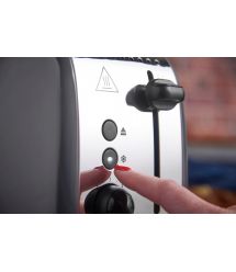 Russell Hobbs Тостер Colours Plus, 1600Вт, нержав., підігрів,разморозка, сірий