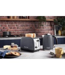 Russell Hobbs Тостер Colours Plus, 1600Вт, нержав., підігрів,разморозка, сірий