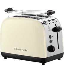 Russell Hobbs Тостер Colours Plus, 1600Вт, нержав., підігрів,разморозка, бежевий