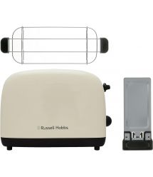 Russell Hobbs Тостер Colours Plus, 1600Вт, нержав., підігрів,разморозка, бежевий