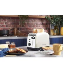 Russell Hobbs Тостер Colours Plus, 1600Вт, нержав., підігрів,разморозка, бежевий