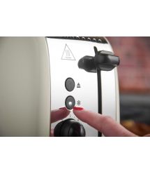 Russell Hobbs Тостер Colours Plus, 1600Вт, нержав., підігрів,разморозка, бежевий