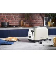Russell Hobbs Тостер Colours Plus, 1600Вт, нержав., підігрів,разморозка, бежевий