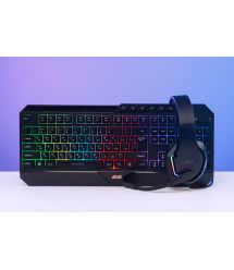 2E Gaming Клавіатура KG315 RGB USB Black Ukr
