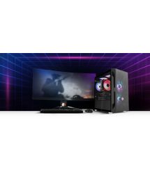SilverStone Корпус FARA FAH1MB-PRO, без БП, 1xUSB3.0, 2xUSB2.0, 3x120mm ARGB fan, TG Side Panel, mATX, Black
