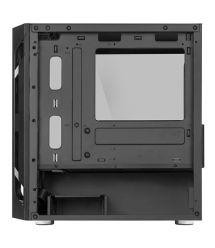 SilverStone Корпус FARA FAH1MB-PRO, без БП, 1xUSB3.0, 2xUSB2.0, 3x120mm ARGB fan, TG Side Panel, mATX, Black