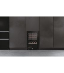 Haier Холодильник для вина, 82x49.7х58.5, холод.отд.-106л, зон - 2, бут-42, ST, дисплей, черный