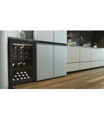 Haier Холодильник для вина, 82x49.7х58, холод.отд.-118л, зон - 1, бут-49, ST, дисплей, черный