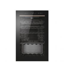 Haier Холодильник для вина, 82x49.7х58, холод.отд.-118л, зон - 1, бут-49, ST, дисплей, черный