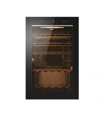 Haier Холодильник для вина, 82x49.7х58, холод.отд.-118л, зон - 1, бут-49, ST, дисплей, черный